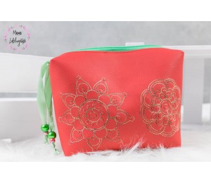 Stickserie - Flower Circle Line Art